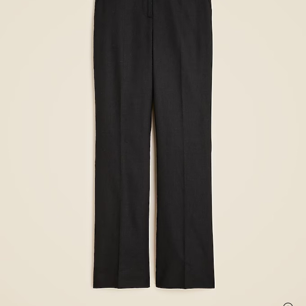 J. Crew Black Straight Leg Pants